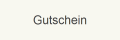 Gutschein